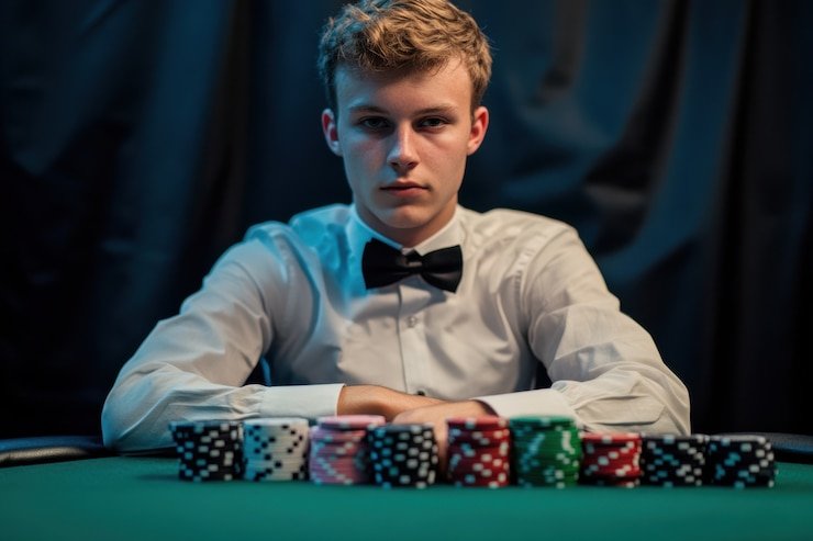 Antarmuka Bandar Poker di aplikasi mobile crossfire dengan dealer langsung