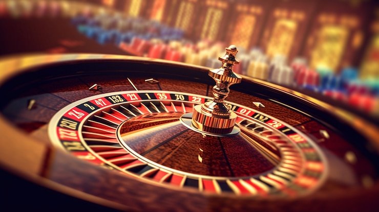 Tampilan meja Money Train di platform crossfire pada layar ponsel